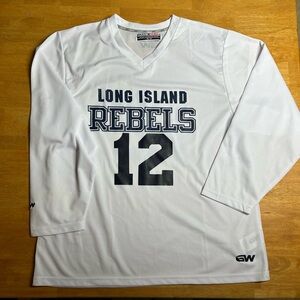 Long Island Rebels #12 Practice Jersey Ice Hockey